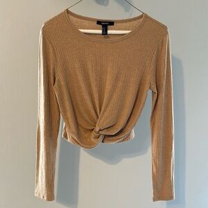 Never worn Forever 21 long sleeve crop top. Great condition and super soft.